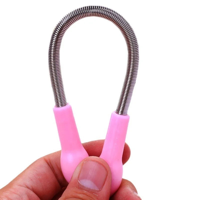 Facial Hair Spring Remover Stick – Threading Epilator Tool Facial Hair Epilator Axl