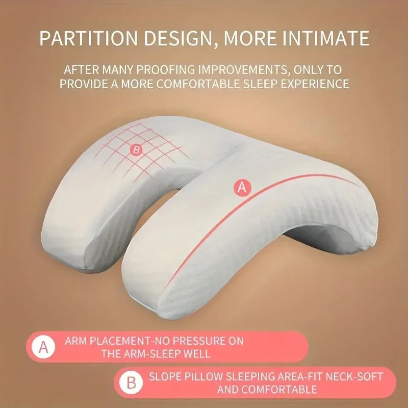 Memory Foam U-Shaped Travel Neck Pillow – Slow Rebound Travel Neck Pillow Axl