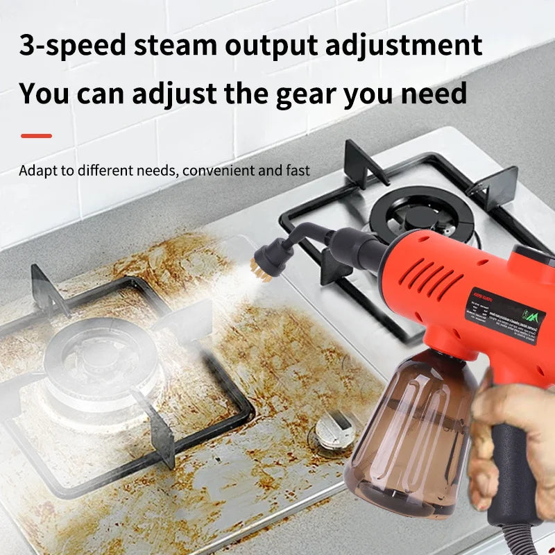 BALASHOV 1200W Handheld Steam Cleaner – Kitchen & Home Handheld Steam Cleaner Axl
