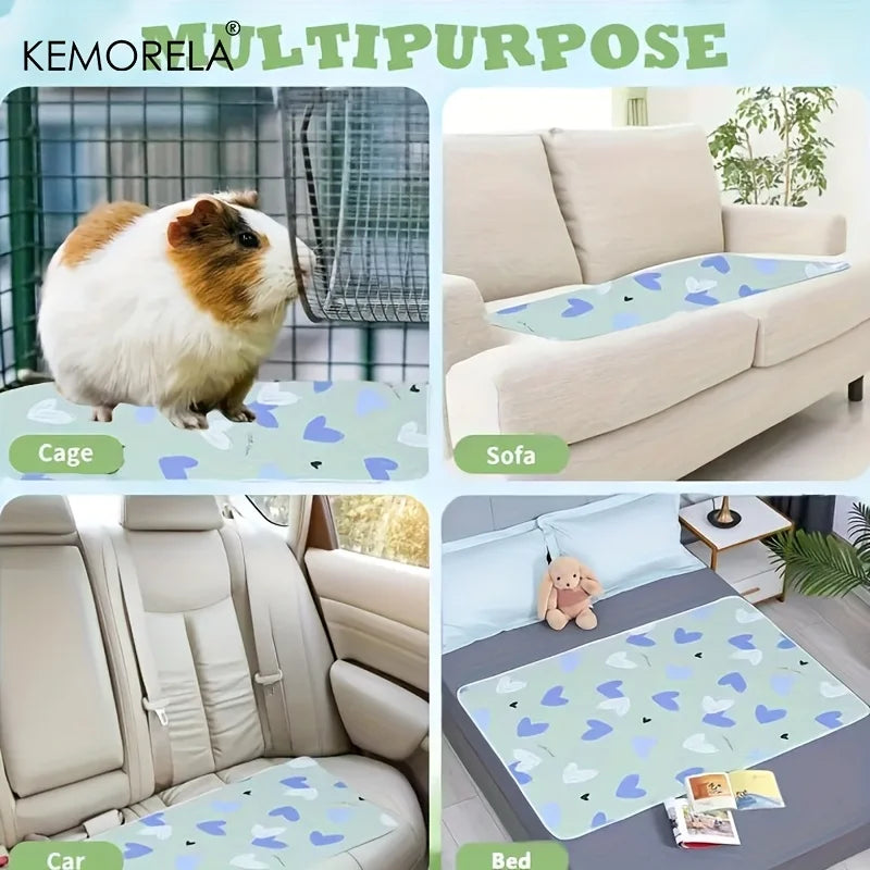 2PCS Washable Dog Training Pads – Reusable Non-Slip Pet Mat Pet Training Pads Axl