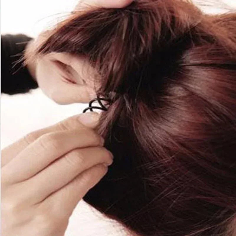 10-Pack Spiral Spin Hair Pins – Twist Bun Clips for Women Spiral Hair Pins Axl