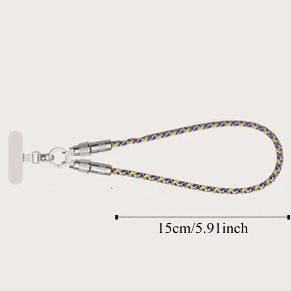2-in-1 Type-C Phone Lanyard – PD 66W Fast Charging Braided Strap Phone Charging Lanyard Axl