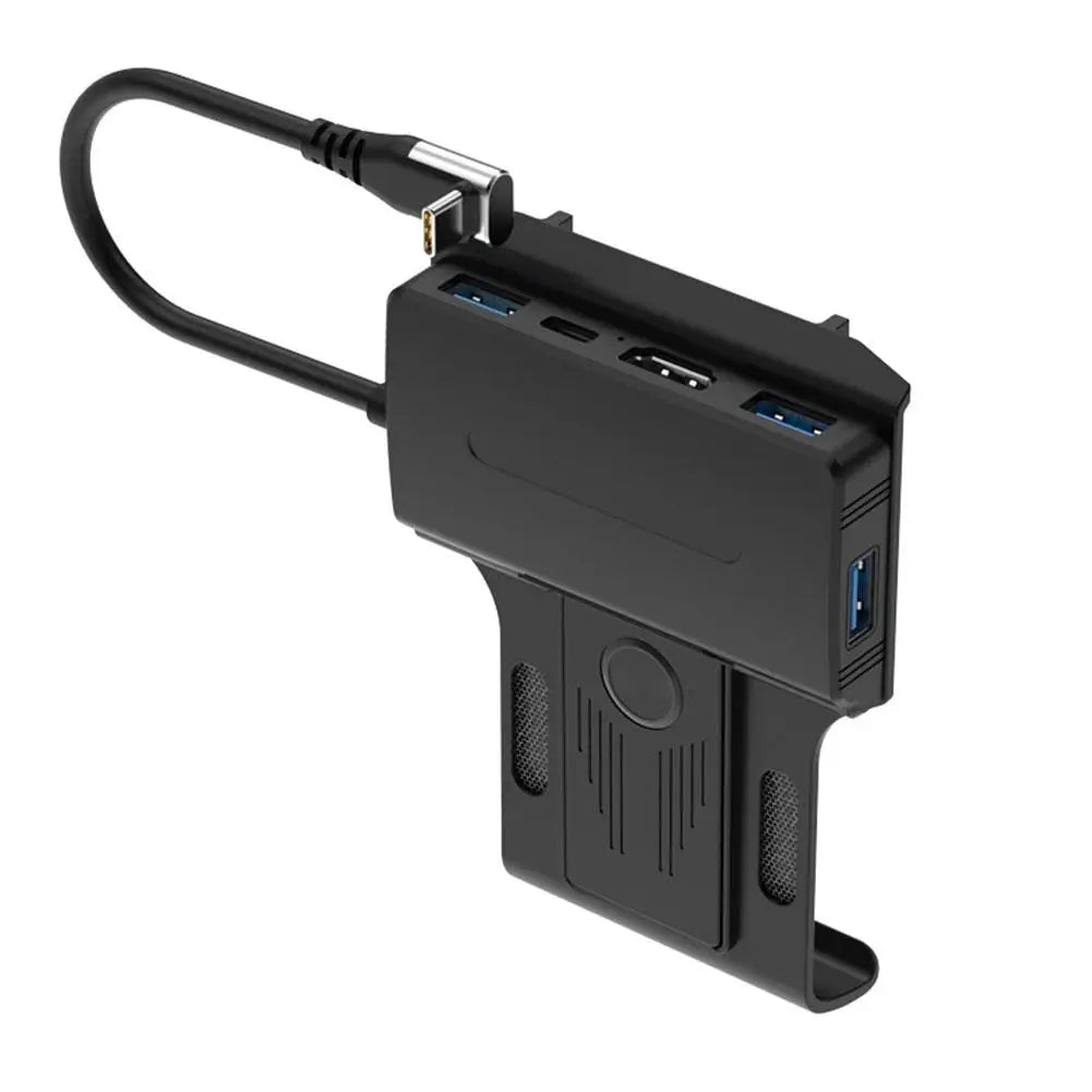 5-in-1 Steam Deck Docking Station Hub – HDMI & USB-C USB-C Docking Station Axl black CN