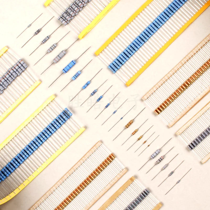20-Pack 3W Carbon Film Resistors 5% | 1R–1M Ohm Through-Hole Carbon Film Resistors Axl