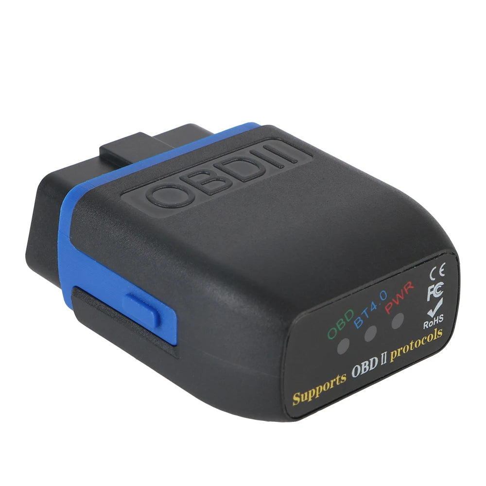 Mini Bluetooth 4.0 OBD2 Scanner ELM327 – iOS Android Windows OBD2 Diagnostic Scanner Axl