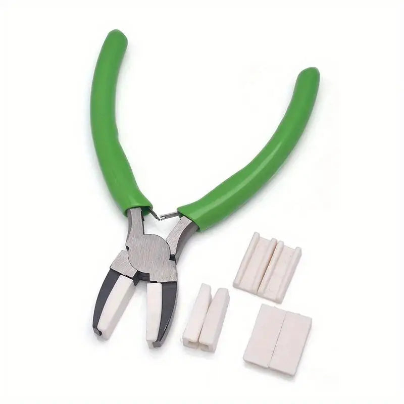 Nylon Jaw Pliers – Jewelry Bending, Beading & Polishing Tool Jewelry Making Pliers Axl green