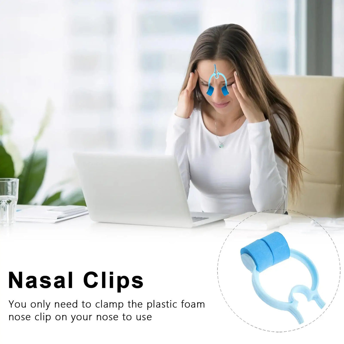 Swimming Nose Clip – Waterproof Nasal Clip for Pool & Sports Swimming Nose Clip Axl