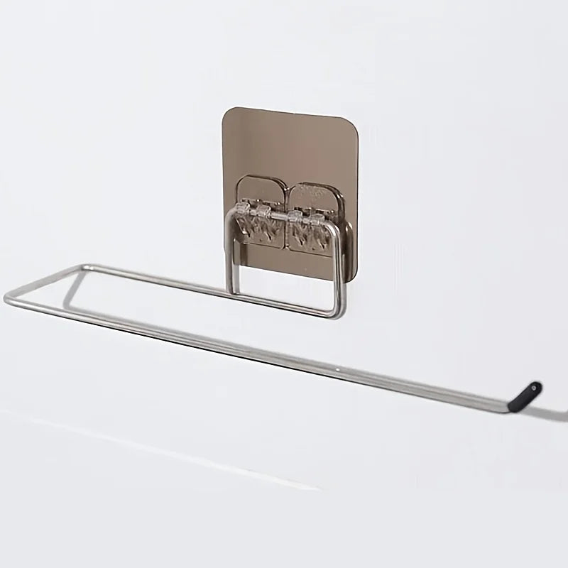 Self-Adhesive Paper Roll & Towel Holder – Stainless Steel Rack Towel & Paper Holder Axl holder-1pc