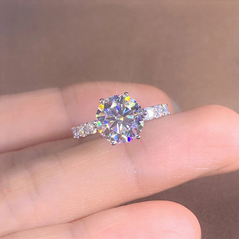 Huitan Women's CZ Wedding Band Ring | Engagement Jewelry Wedding Band Ring Axl