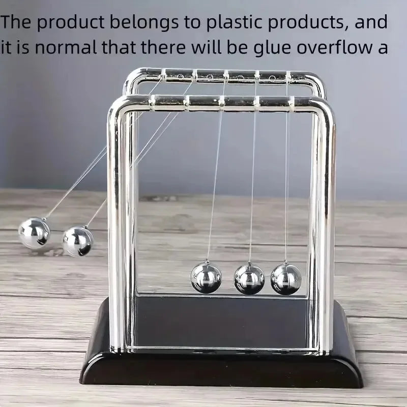 Newton's Cradle Steel Ball Pendulum – Physics Desk Toy & Decor Physics Desk Toy Axl