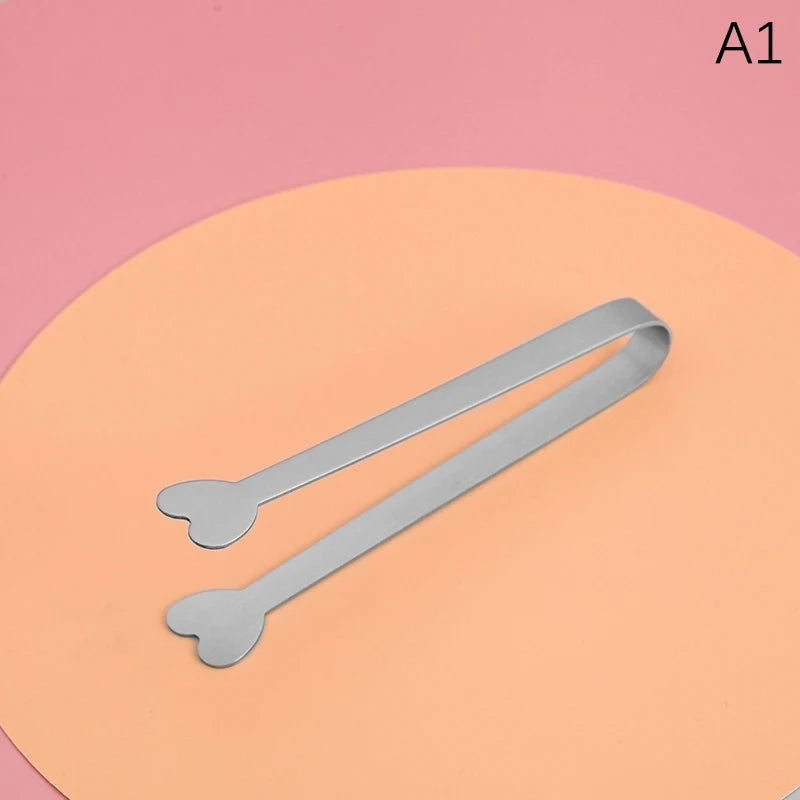 Stainless Steel Mini Food Clips – Sugar Cube & Dessert Tongs Kitchen Food Tongs Axl A1