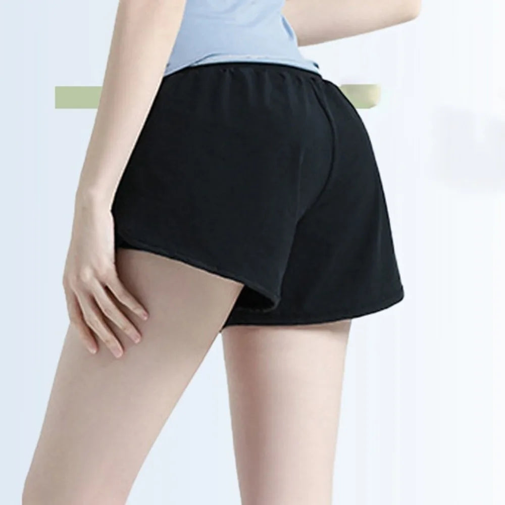 Women's 2-in-1 Yoga Shorts | Anti-Glare, Quick-Dry, Pockets Yoga Shorts Axl