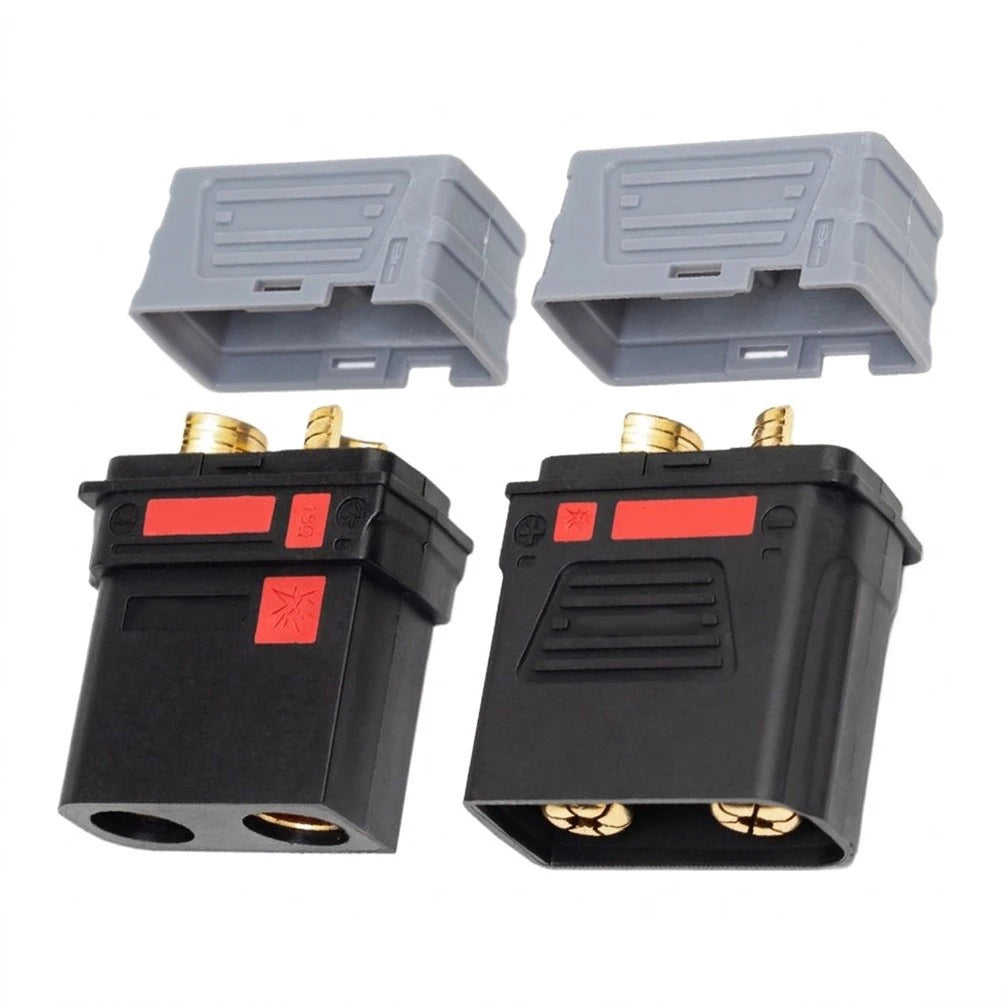 QS10P-L Anti-Spark Connector Pair – High Current RC & Battery Anti-Spark Connector Axl