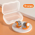 Silicone Noise Reducing Earplugs – Sleep, Swim & Work Silicone Earplugs Axl Orange-L