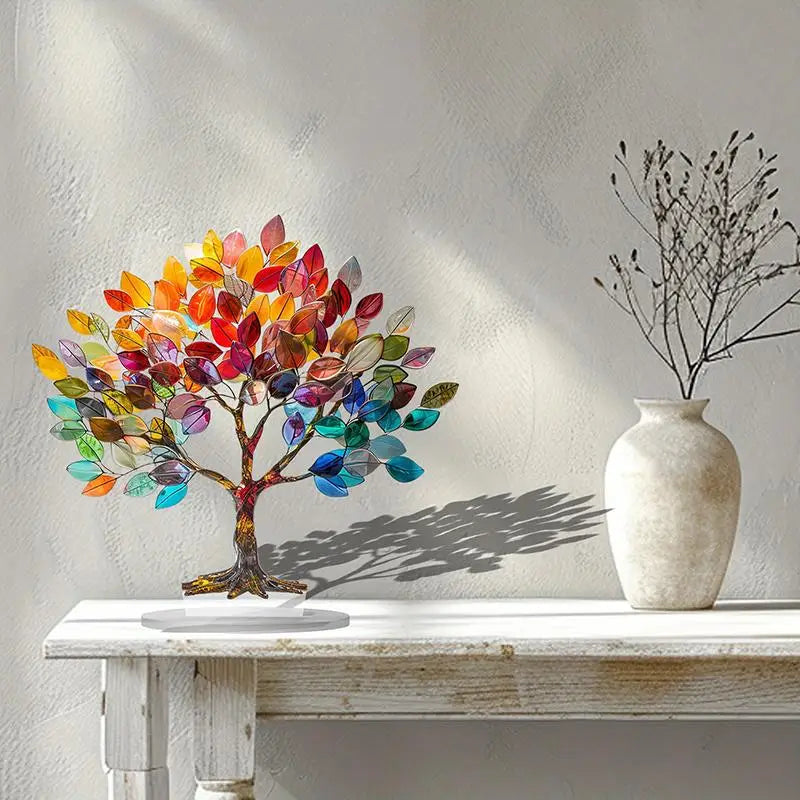 2D Acrylic Lily Flower Table Ornament – Home & Office Decor Table Ornament Axl