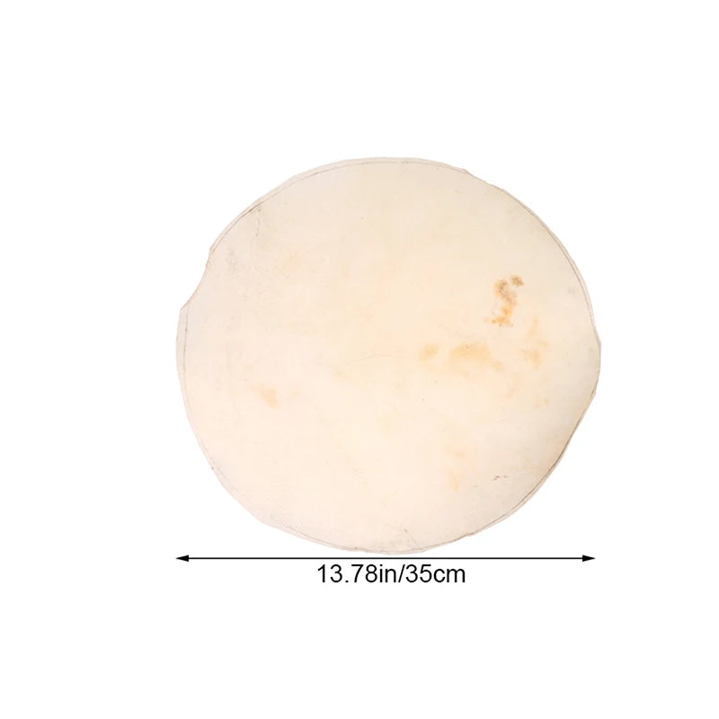 Goat Skin Drum Head 30cm/35cm – Djembe & Bongo Replacement Replacement Drum Head Axl 35CM
