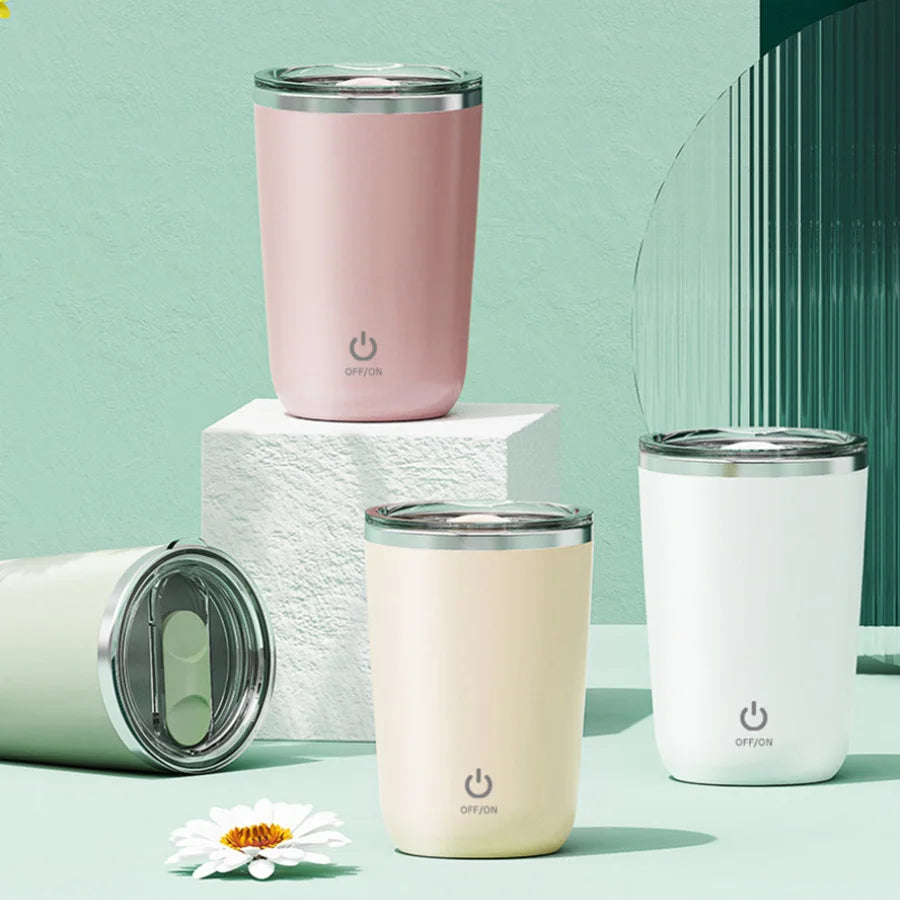 USB Rechargeable Electric Mixing Cup – Coffee & Drink Blender Electric Drink Mixer Axl