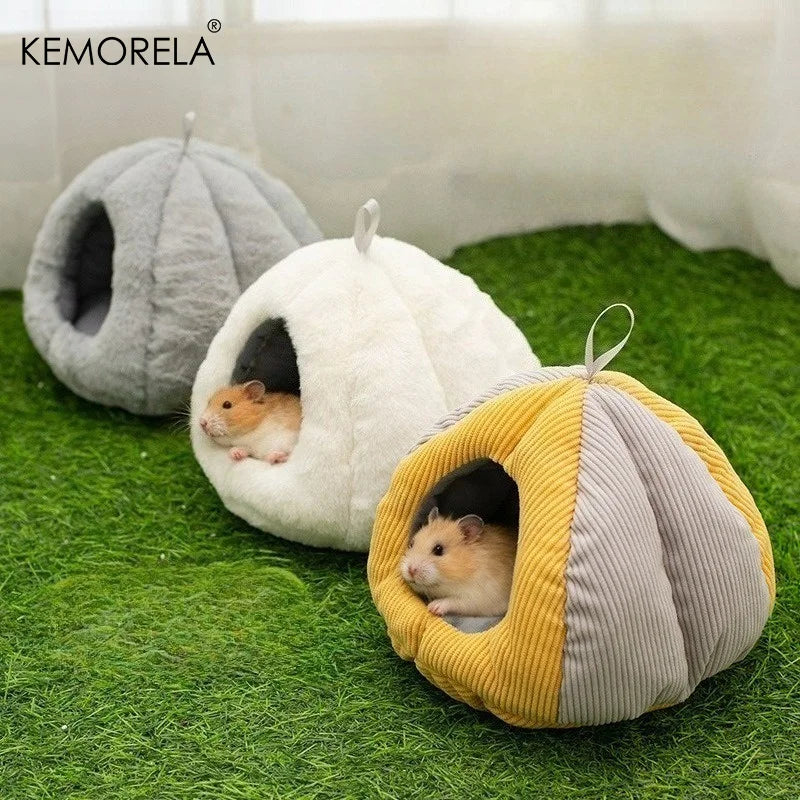 Hanging Hamster Nest – Plush Cave Bed for Small Pets Small Pet Nest Axl