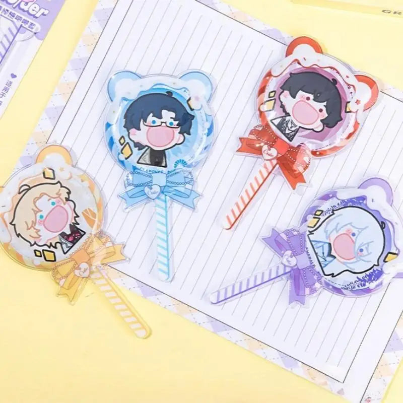 Lollipop Pin Badge Protector – Clear Acrylic Ita Bag Cover Pin Badge Protector Axl