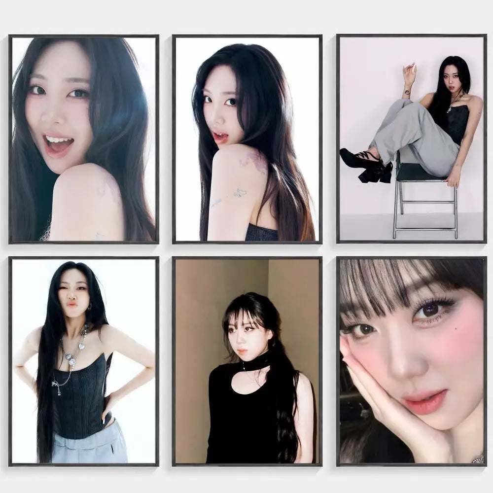 Lee Young Ji Rapper HD Poster – Aesthetic Wall Art Décor Wall Art Poster Axl