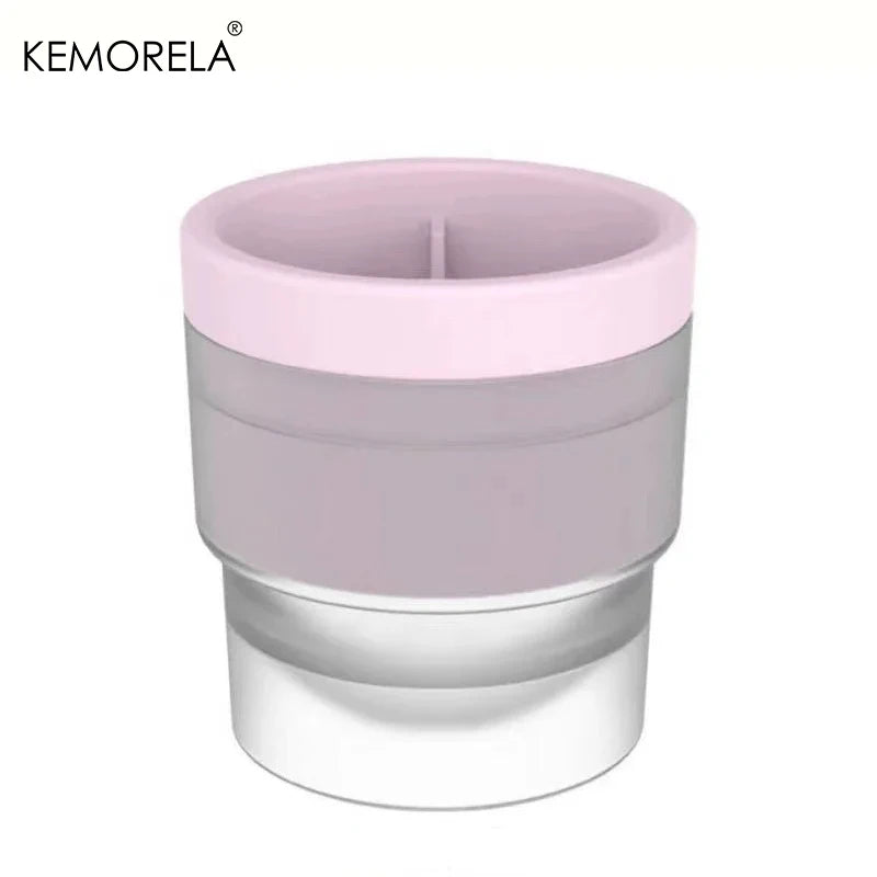 Silicone Ice Ball Mold – Large Round Ice Cube Tray | KEMORELA Ice Ball Mold Axl Pink