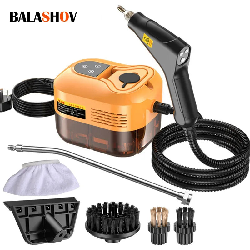 BALASHOV 2500W Handheld Steam Cleaner – Kitchen, Car & Home Handheld Steam Cleaner Axl