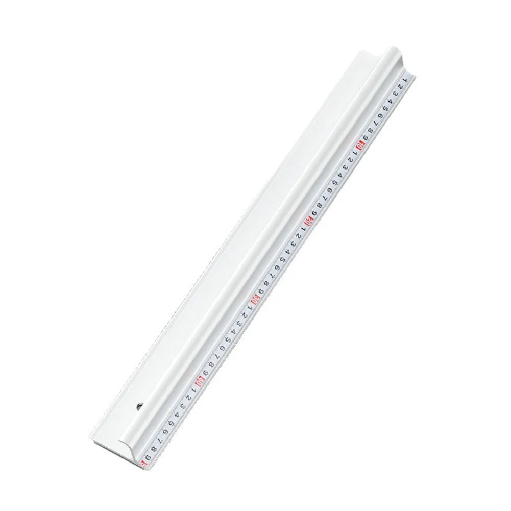 50cm Aluminum Protective Straight Ruler – Non-Slip Measuring Tool Aluminum Measuring Ruler Axl China Mainland