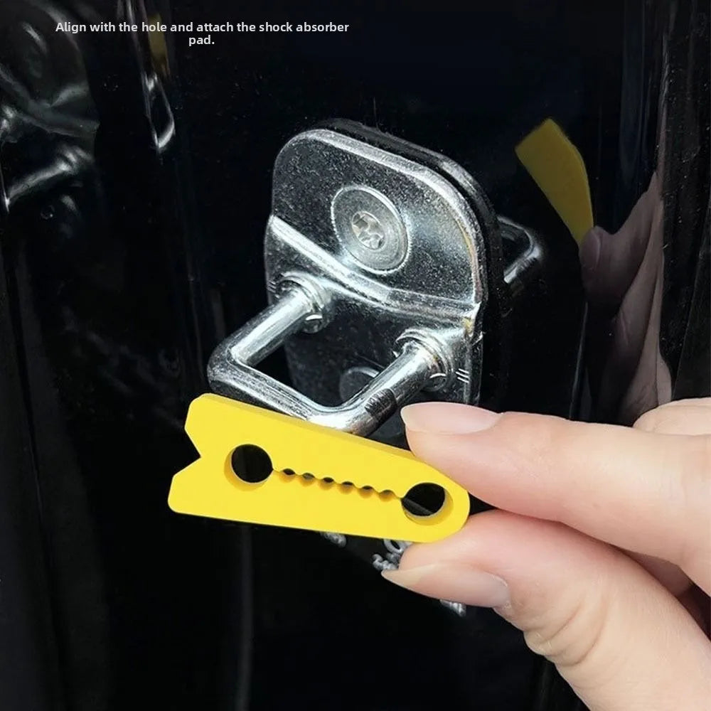 4-Pack Silicone Car Door Lock Buffer – Quiet Close Damper Car Door Accessory Axl