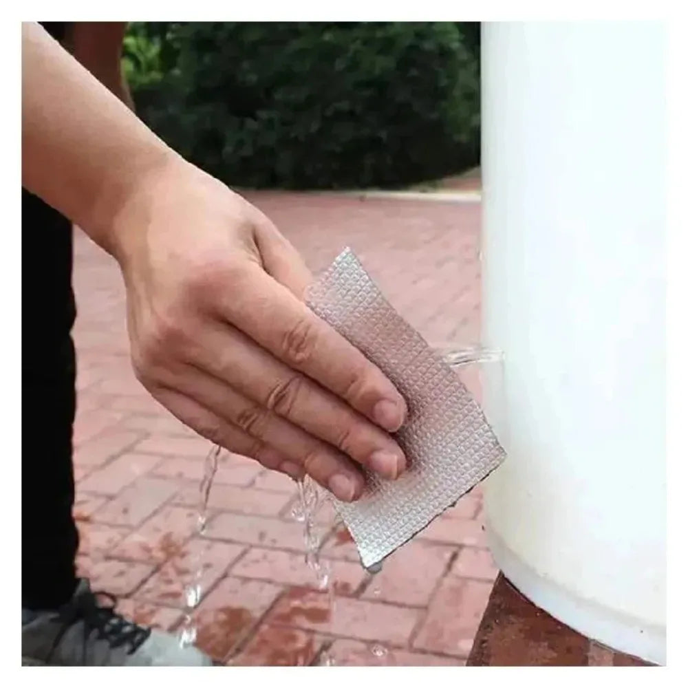 High-Temp Aluminum Foil Fiberglass Cloth Tape – Duct Repair Aluminum Foil Tape Axl