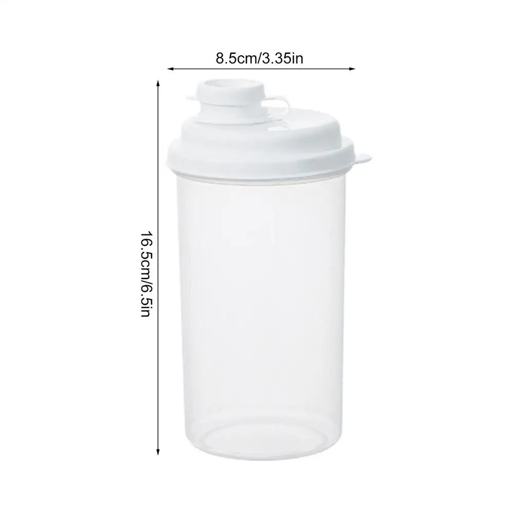 Leakproof Wide Mouth Water Bottle – BPA-Free Clear Fruit Tea Water Bottle Axl 8.5x16.5cm A