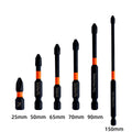 Magnetic Non-Slip Drill Bit Set | S2 Steel | 3, 6 & 12 Pc Drill Bit Set Axl 6PC