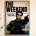 The Weeknd Waterproof PVC Peel-and-Stick HD Wall Poster Wall Art Poster Axl White14 50X70cmNoframe