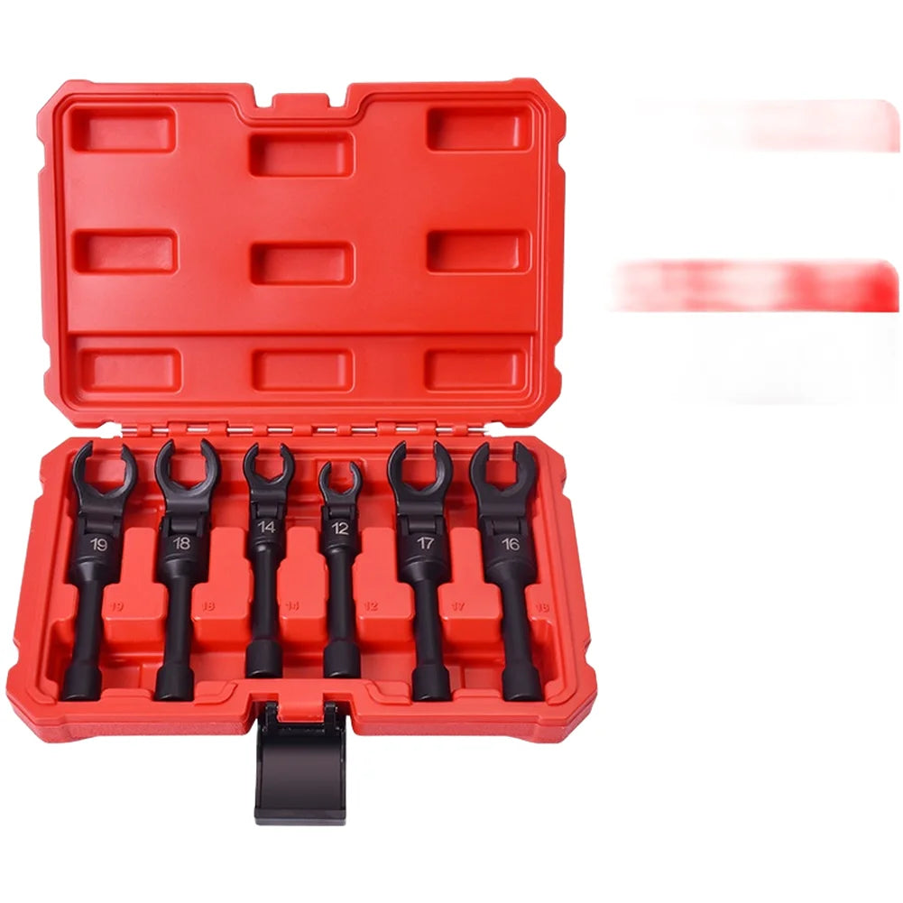 6-Piece Swivel Head Oil Pipe Wrench Set – 180° Adjustable Swivel Head Wrench Set Axl set A China Mainland