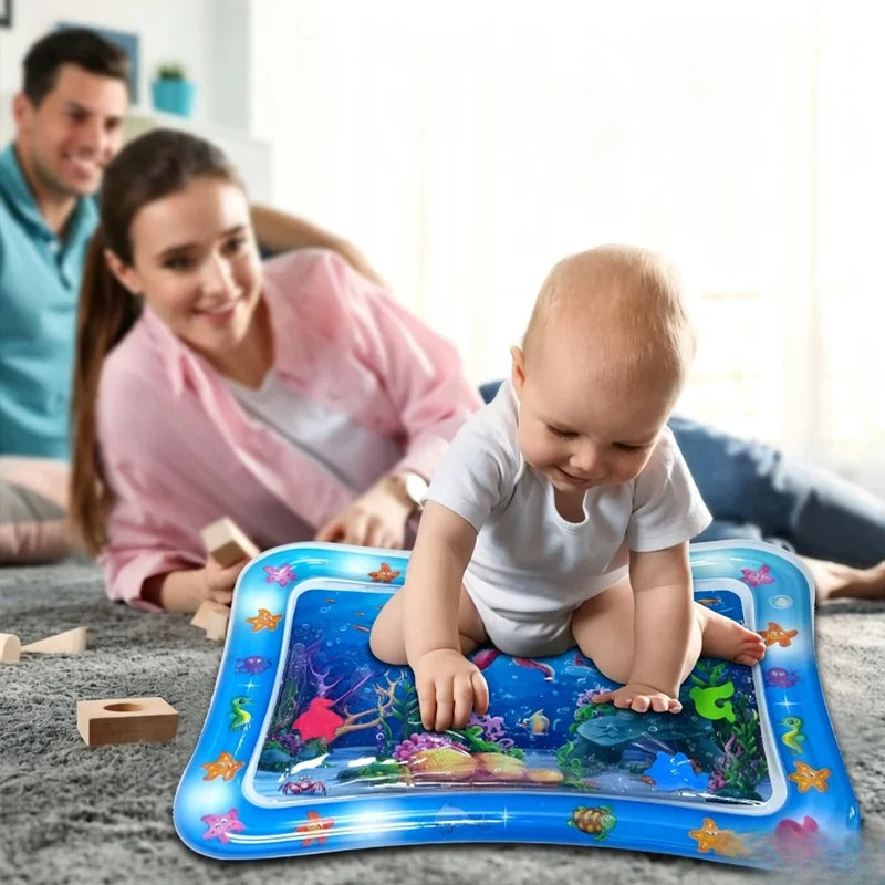 Inflatable Pet Water Sensory Play Mat – Ocean Fish Cooling Pad Pet Cooling Play Mat Axl