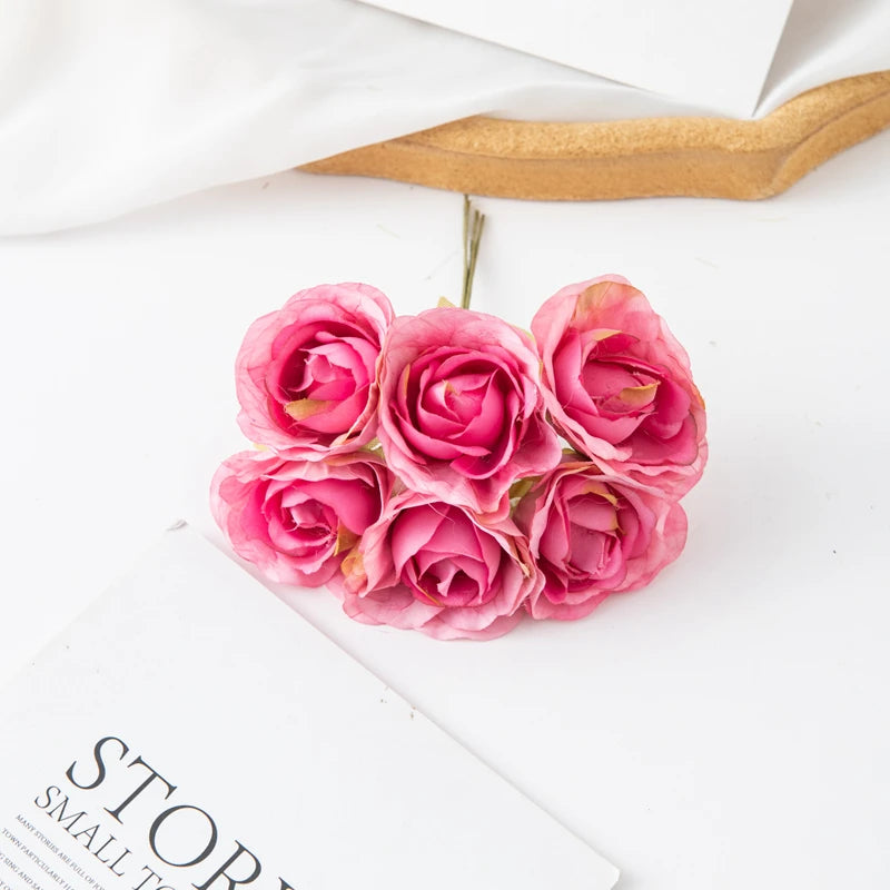 Silk Carnation Artificial Flowers UV Protection – 6 or 18 Pcs Artificial Silk Flowers Axl 1 18pcs