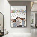 Heartstopper HD Art Poster – Waterproof Sticky Wall Decor Wall Art Poster Axl White4 50X70cmNoframe