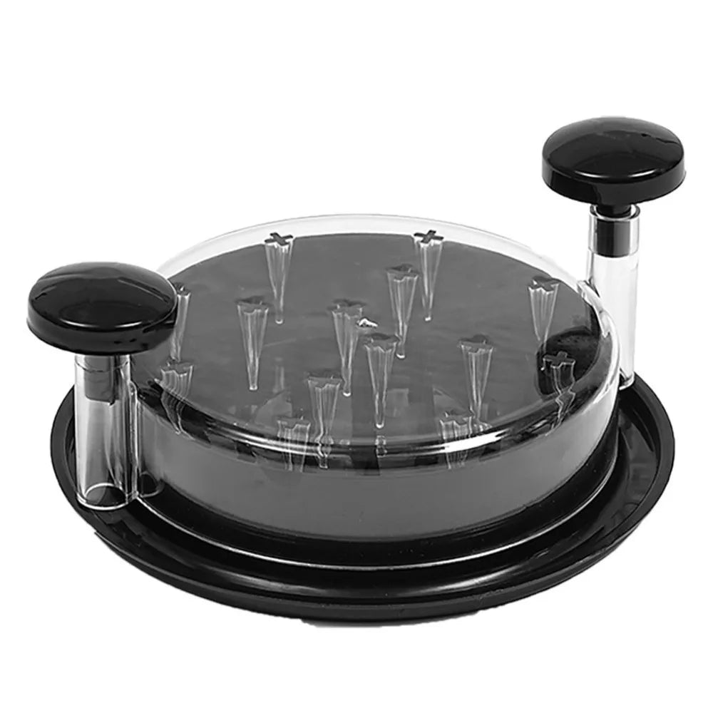 Rotating Chicken Meat Shredder Tool – Kitchen Gadget 18cm Meat Shredder Tool Axl Black