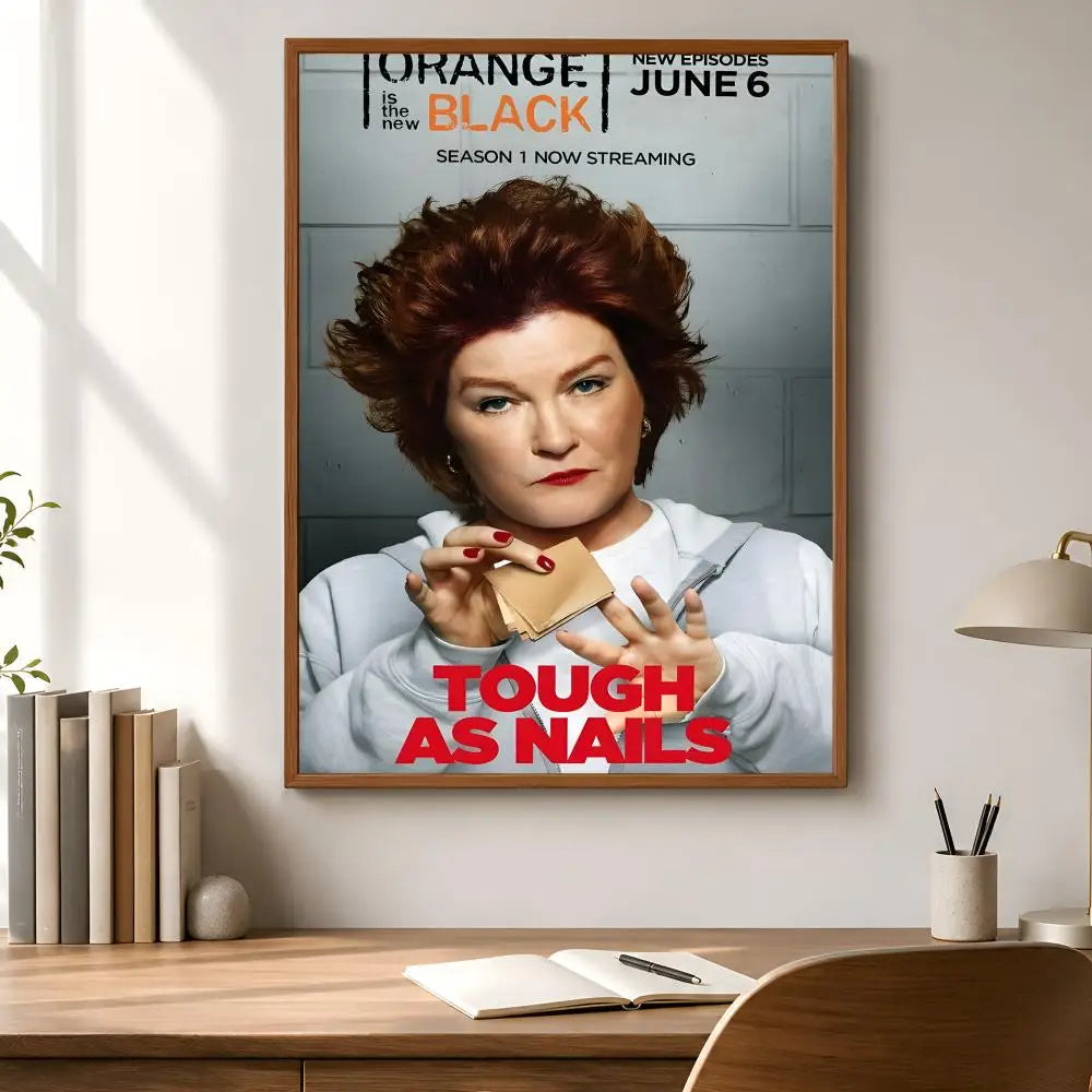 Orange Is the New Black Poster – HD Waterproof Wall Sticker Wall Poster Sticker Axl