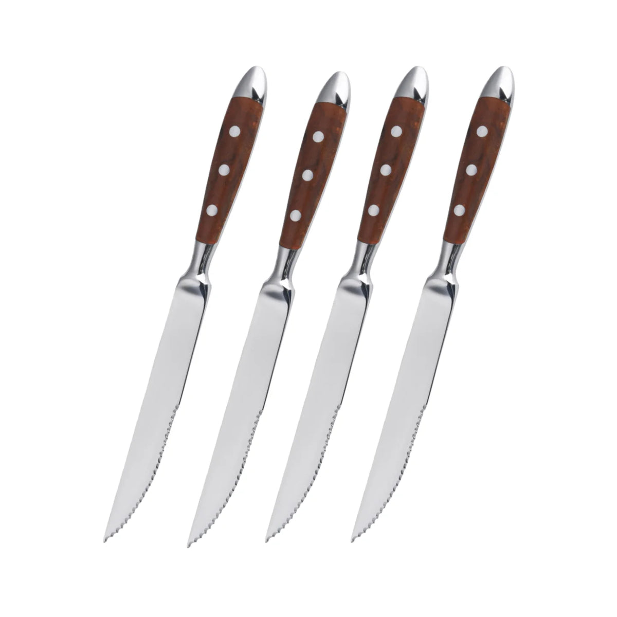 YRIDEFE 6-Piece Stainless Steel Cutlery Set – Knife Fork Spoon