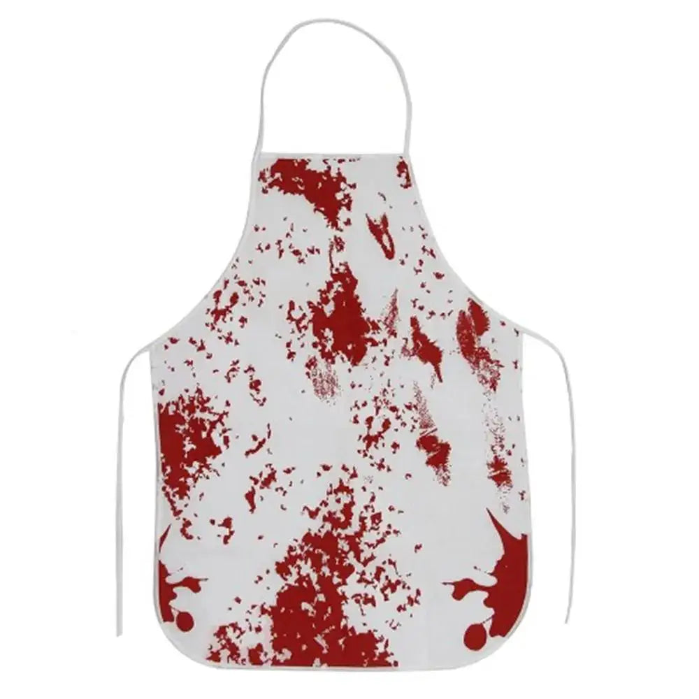 Halloween Bloody Butcher Apron – Horror Cosplay Costume Prop Halloween Costume Apron Axl