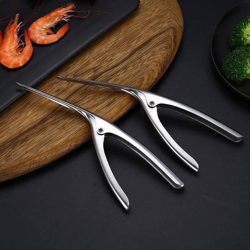Stainless Steel Shrimp Peeler & Deveiner | Seafood Tool Shrimp Peeler Deveiner Axl