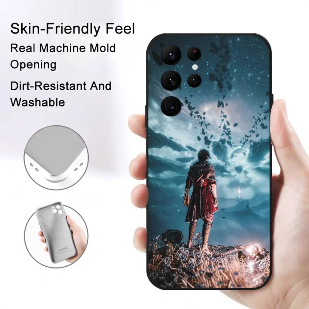Samsung S20–S24 FE Plus Ultra TPU Case – Full Coverage Phone Case Axl