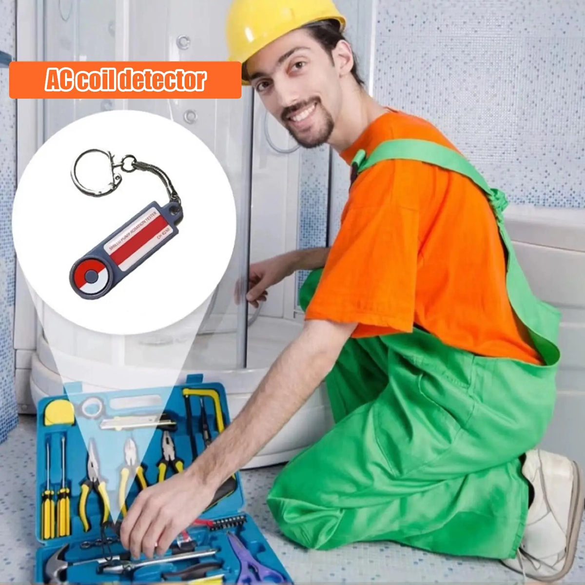 Solenoid Coil Tester – Portable Key Ring Pump Circuit Tool Solenoid Coil Tester Axl