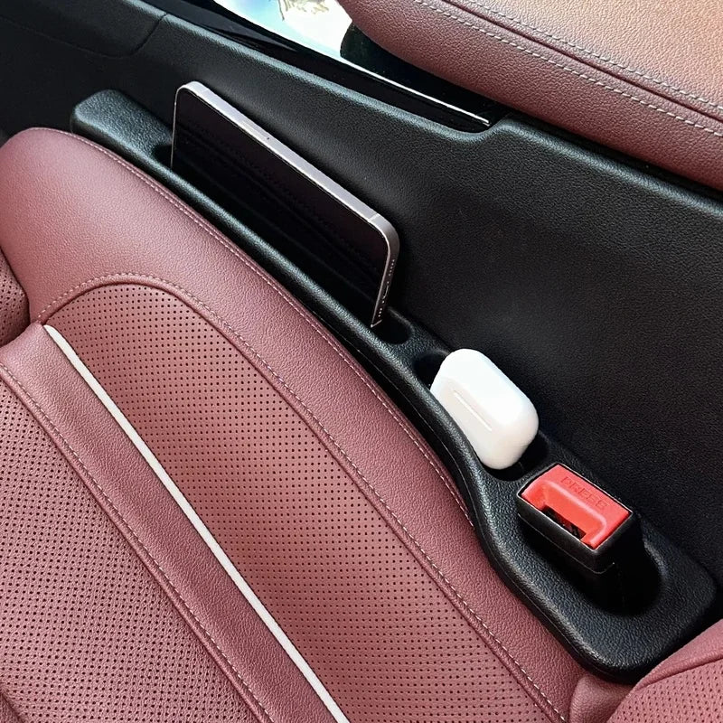 Car Seat Gap Filler – Leak-Proof Phone & Wallet Holder Car Seat Organizer Axl