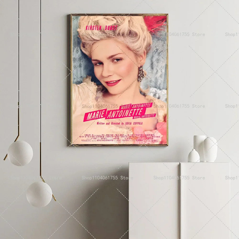 Marie Antoinette Movie Poster – Waterproof Self-Adhesive Wall Art Wall Art Poster Axl