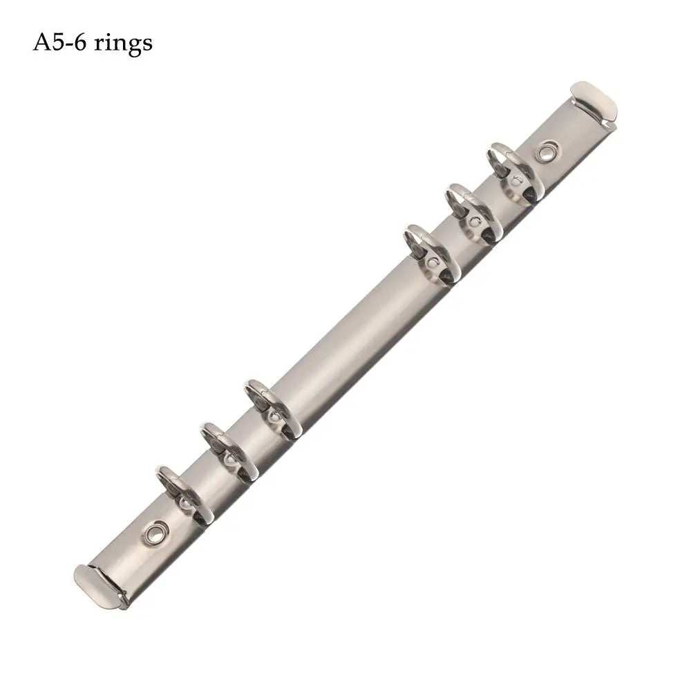 Metal Loose-Leaf Binder Clip A4 B5 A5 A6 A7 | Ring Notebook Clip Loose-Leaf Binder Clip Axl A5-6 rings