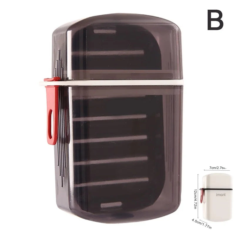 Portable Waterproof Soap Box – Travel Soap Case with Drain Travel Soap Case Axl BKB
