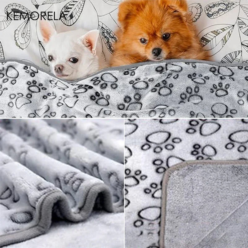 KEMORELA Soft Fluffy Pet Blanket for Cats & Dogs – Coral Fleece Pet Blanket Axl