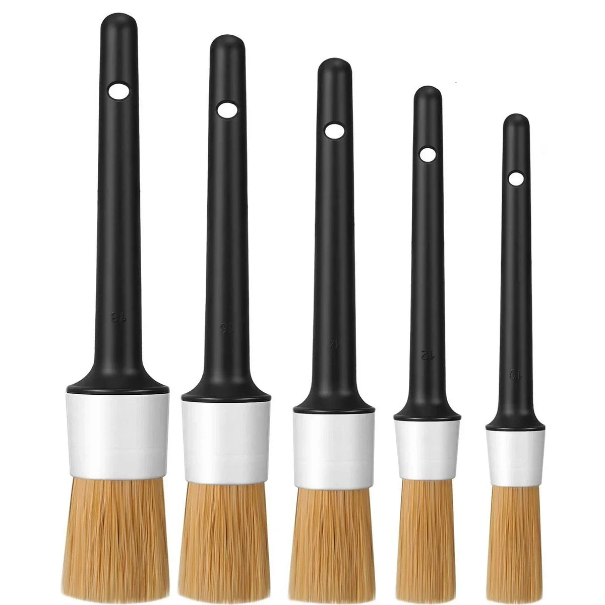 Ultra-Soft Car Detail Brushes – Wheels, Vents & Interior Car Detailing Brushes Axl