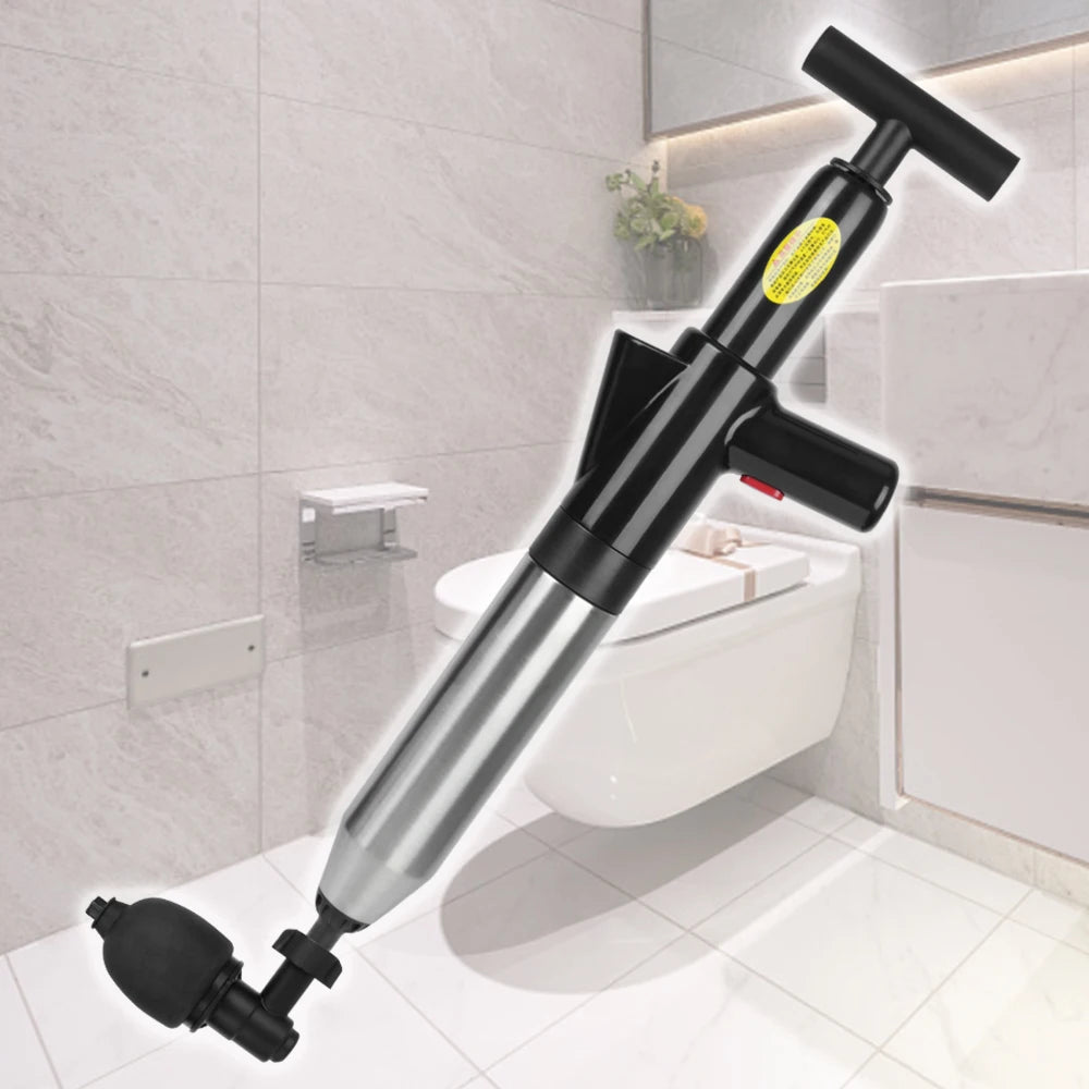 High-Pressure Air Drain Blaster – Toilet & Pipe Clog Remover Air Drain Blaster Axl